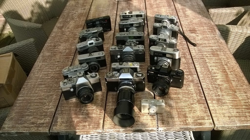 analoog camera, Ophalen, Gebruikt, Compact, Overige Merken