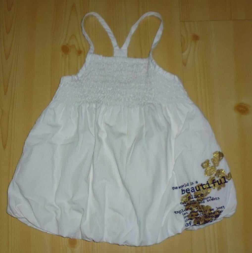 Name it ballonbloesje maat 140 met gerimpeld bovenstuk,, Kinderen en Baby's, Kinderkleding | Maat 140, Gebruikt, Meisje, Overhemd of Blouse