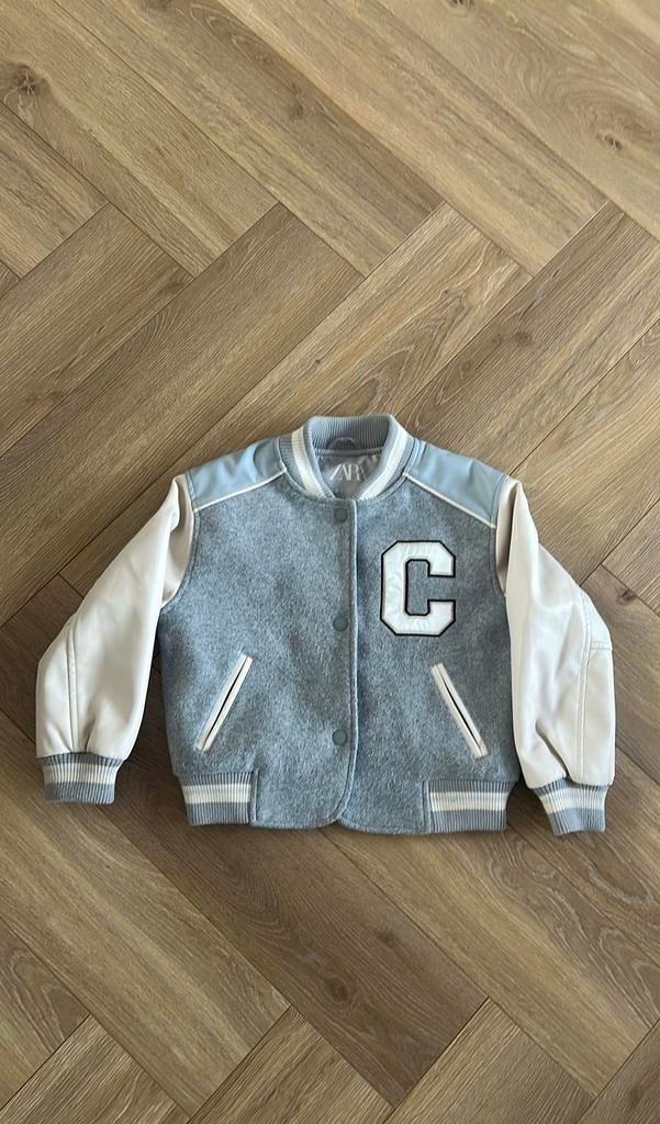 Zara meisjes baseball jasje maat 122, Ophalen of Verzenden, Nieuw, Jongen of Meisje, Jas