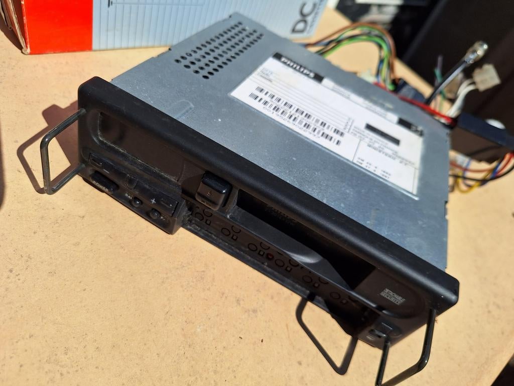 Philips DC213 Cassette Receiver Autoradio, Ophalen of Verzenden, Gebruikt