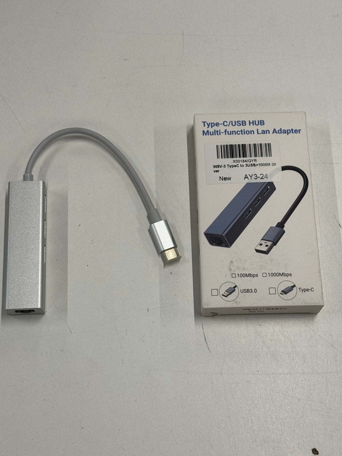 Restpartij 250x Type-C/USB HUB Multi-function Lan Adapter, Computers en Software, Nieuw, MMobiel, Kleibultweg 101, Sander@mmobiel.com