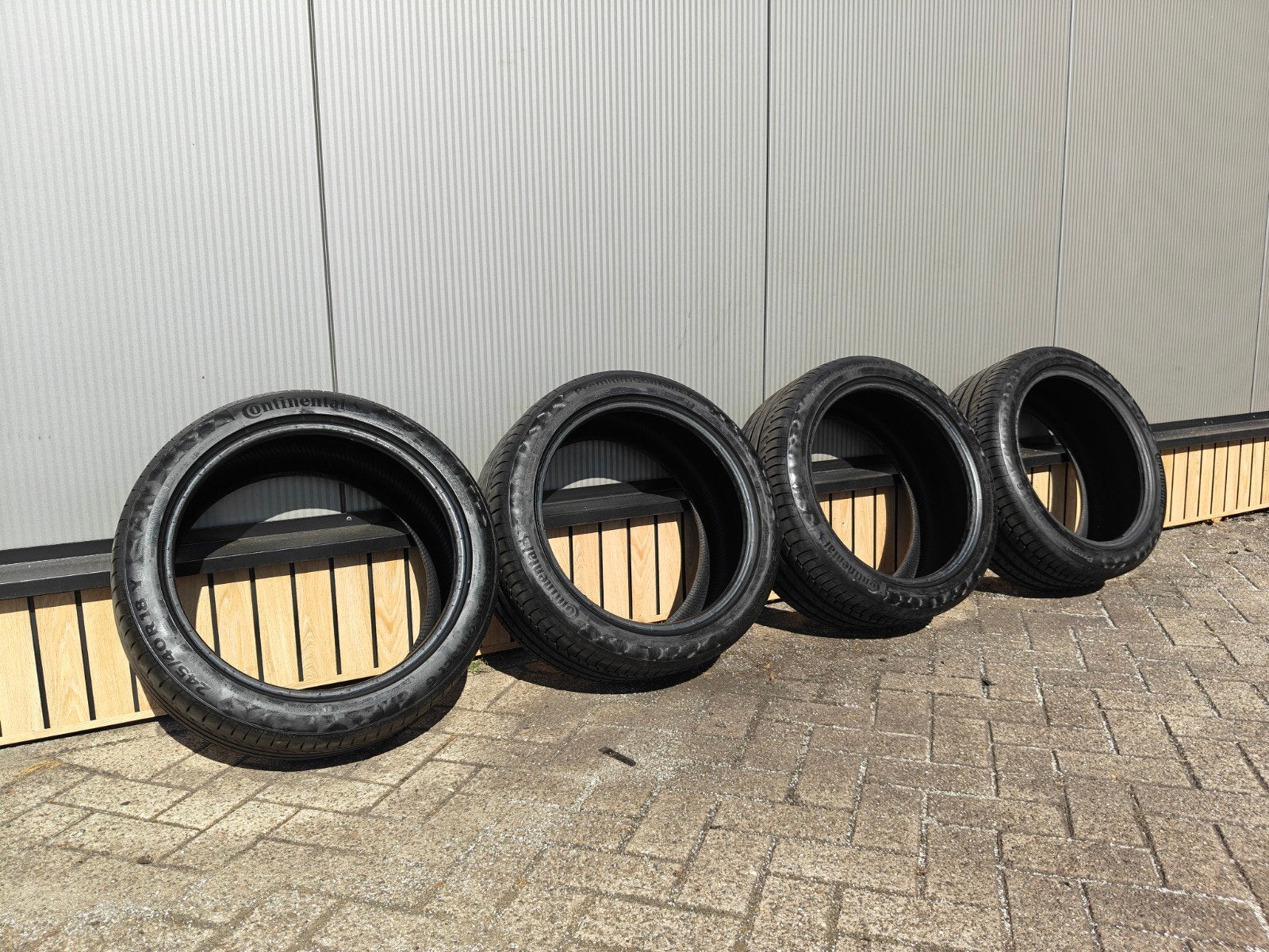 Continental PremiumContact 6, 245/40R18 97Y 4stuks, Auto-onderdelen, Banden en Velgen, Ophalen, 18 inch, Band(en), Personenwagen