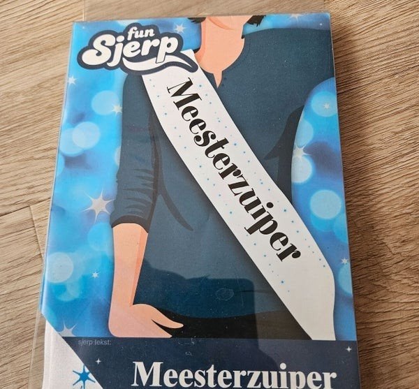 Fun Sjerp Meesterzuiper - Feestartikel, Onbekend, Nieuw, Ophalen of Verzenden, Onbekend