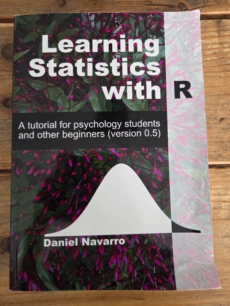 Learning Statistics with R, Ophalen of Verzenden, Beta, Gelezen, WO