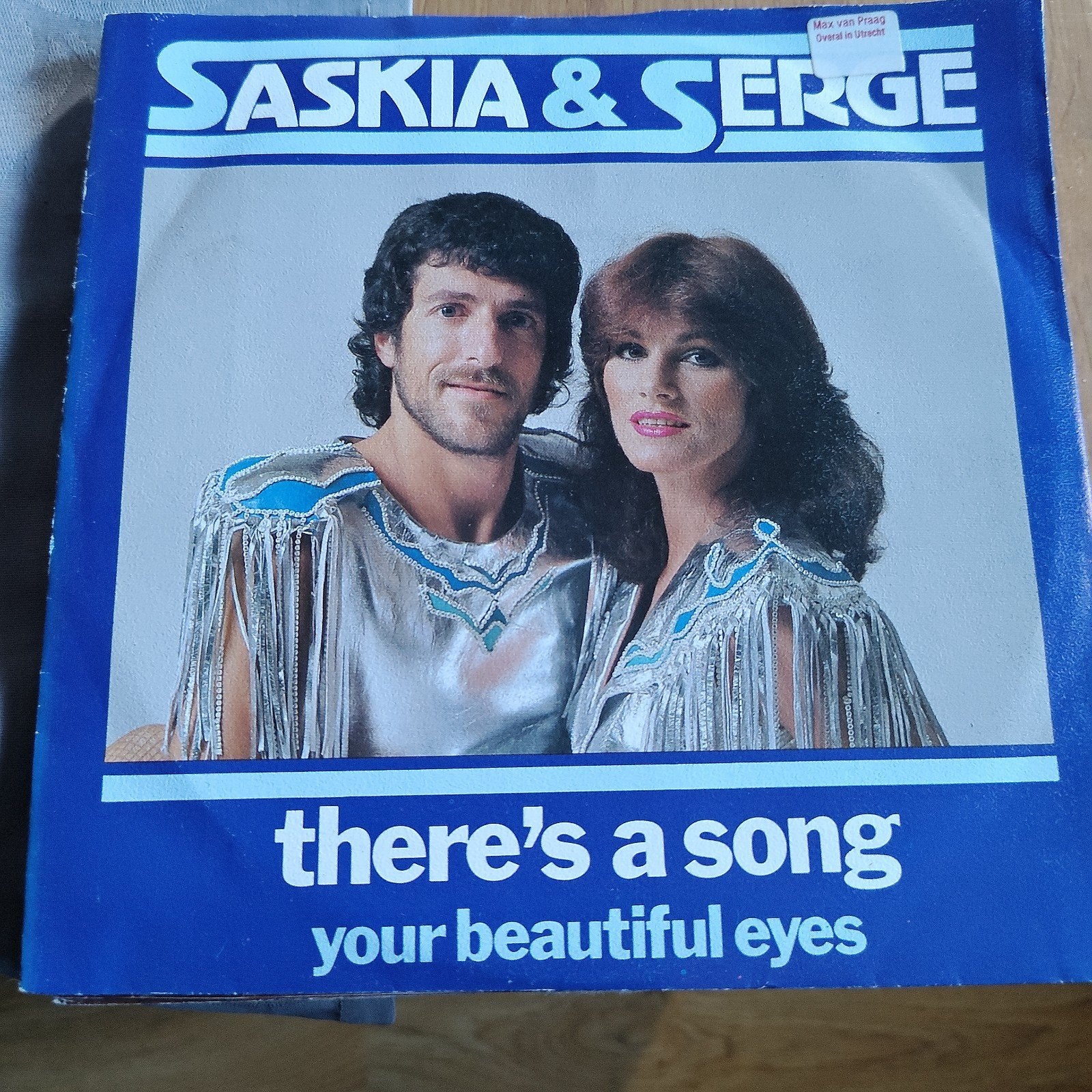 Saskia & Serge - There's a Song / Your Beautiful Eyes, Gebruikt, 7 inch, Ophalen of Verzenden, EP