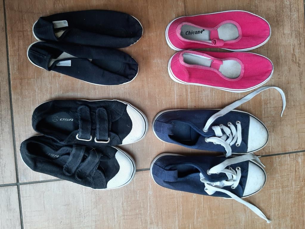 Kinderschoenen: sportschoenen, gymschoenen, sneakers, Ophalen of Verzenden, Gebruikt, Jongen of Meisje, Sportschoenen