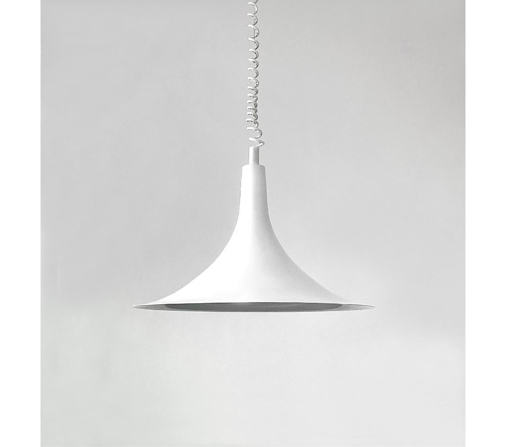 VINTAGE 1969 SPACE AGE MODERNIST LAMP IN HOOGTE VERSTELBAAR, Verzenden, Gebruikt, Overige materialen