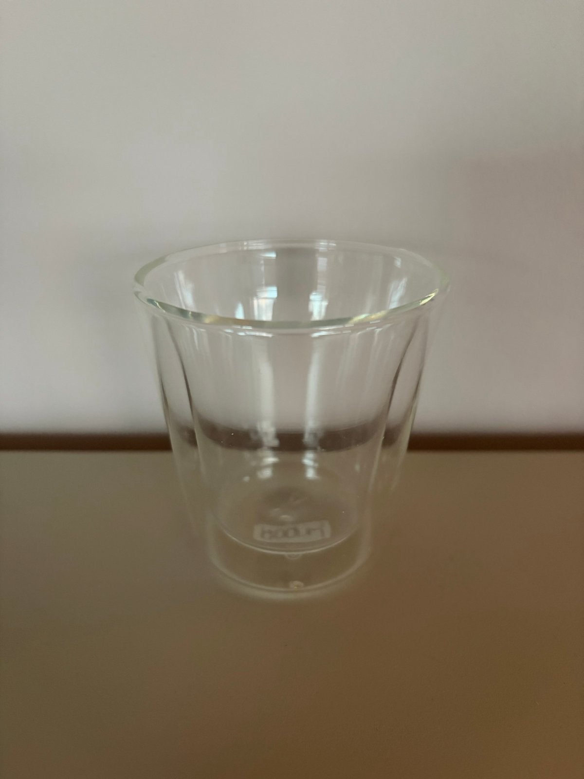 Bodum dubbelwandig glas, Ophalen of Verzenden, Zo goed als nieuw, Glas, Bodum