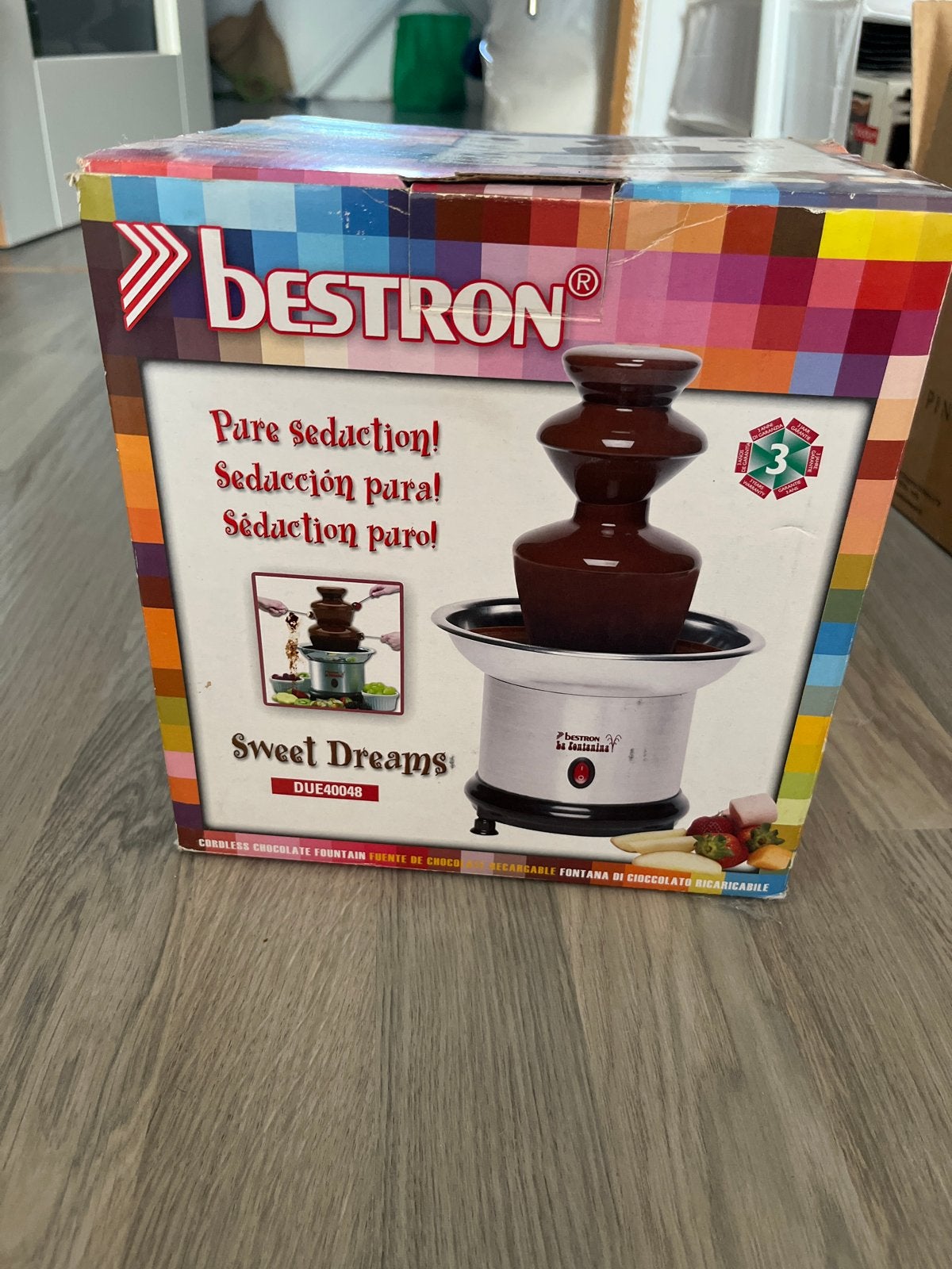 Bestron snoerloze Mini Chocolade Fontein - Sweet Dreams, Ophalen of Verzenden, Zo goed als nieuw