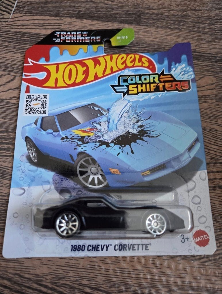 Hot weels color shifters, 1980 Chevy Corvette, Hotweels/Mattel, Mattel Europa B.V., Gondel 1 , 1186MJ Amstelveen, Nederland, Nieuw