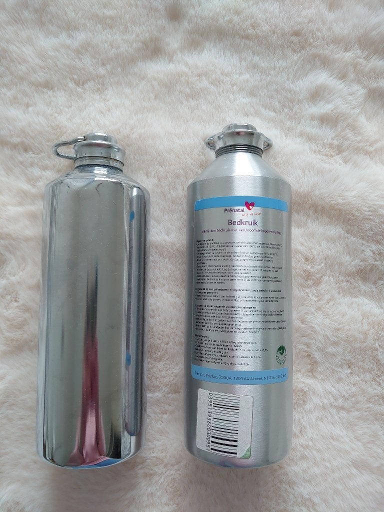 2x bedkruik warmwaterkruik, Verzenden, Zo goed als nieuw