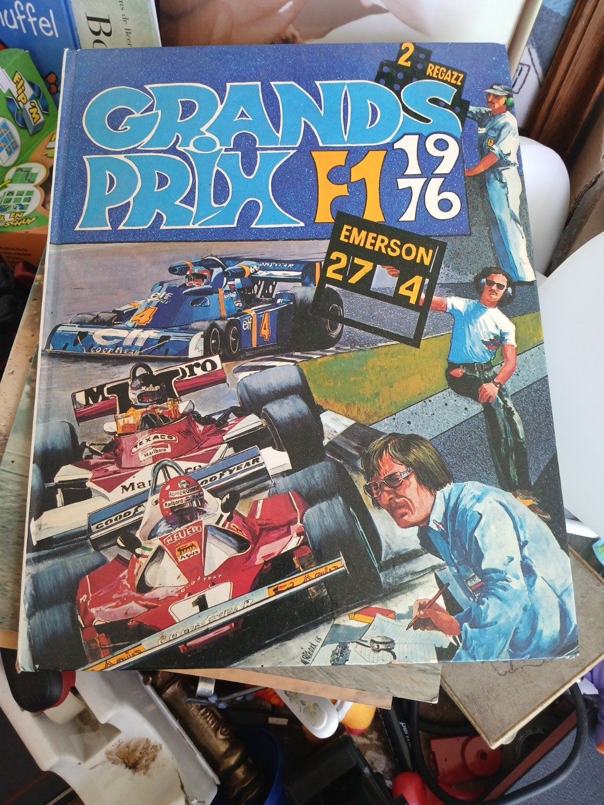 Grand Prix F1 1976 Jaarboek - Formule 1 Geschiedenis, Ophalen of Verzenden, Gelezen, Algemeen