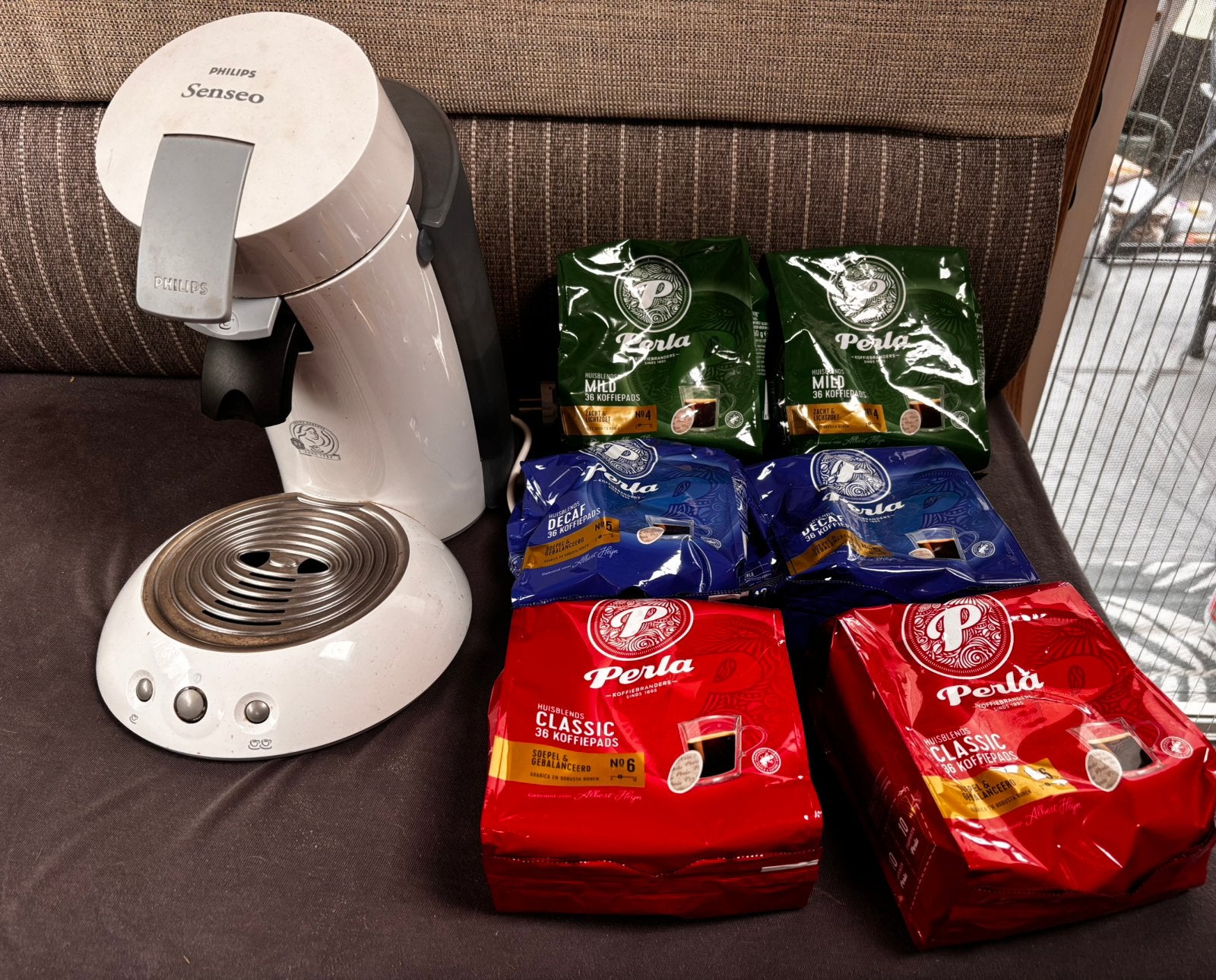 GERESERVEERD Zeer goeie Senseo koffiezetapparaat, Ophalen