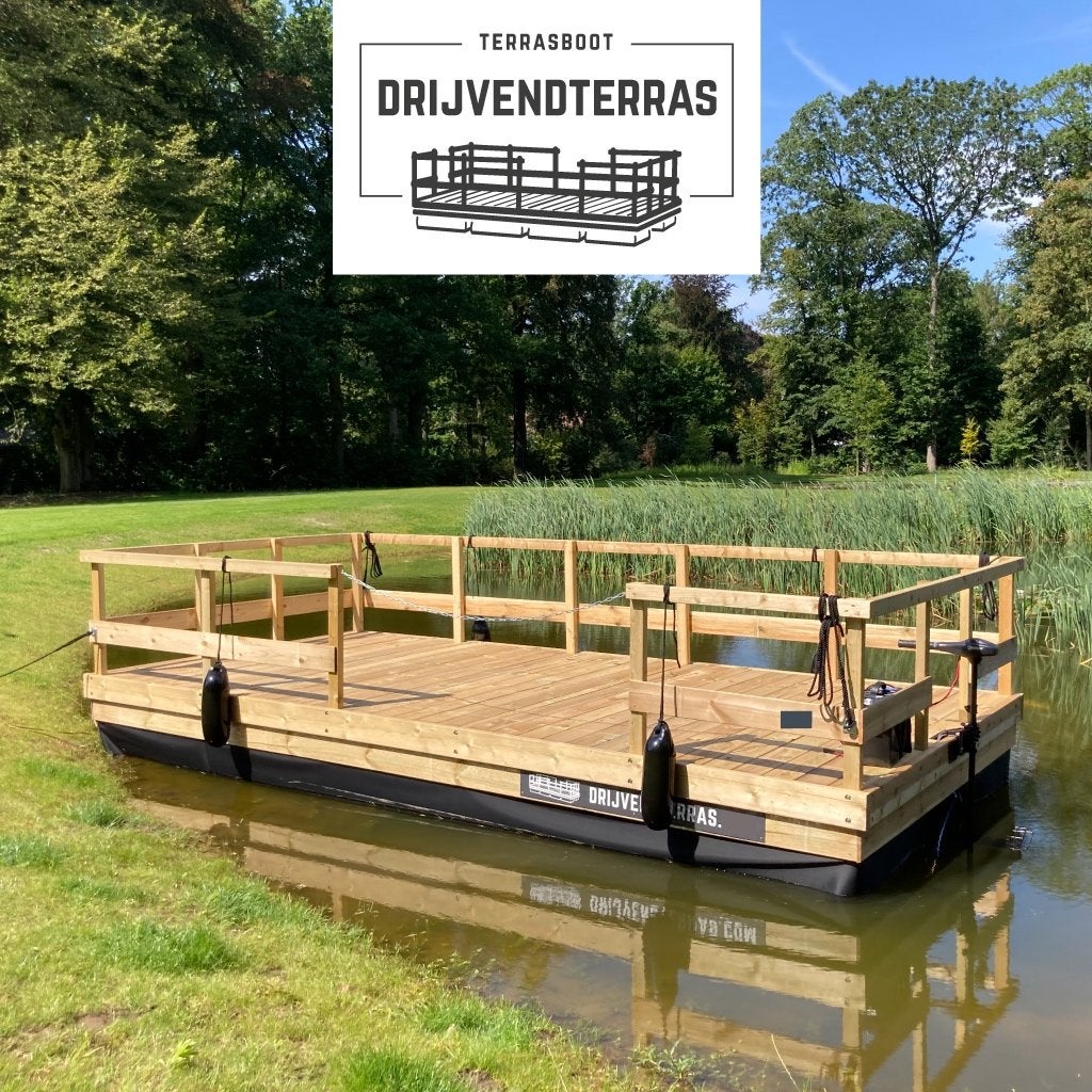 Drijvend terras 3x2m | steiger tuin water vlonder, Info@drijvendterras.com, Nieuw, Ophalen of Verzenden, Cannenburgerweg 63K, Ankeveen