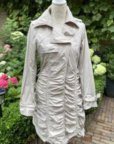 Bandolera jas maat XS, Ophalen of Verzenden, Zo goed als nieuw, Maat 34 (XS) of kleiner, Beige