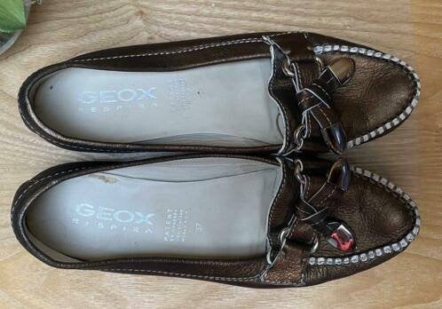 Geox instap schoenen maat 37, Bruin, Instappers, Ophalen of Verzenden, Zo goed als nieuw
