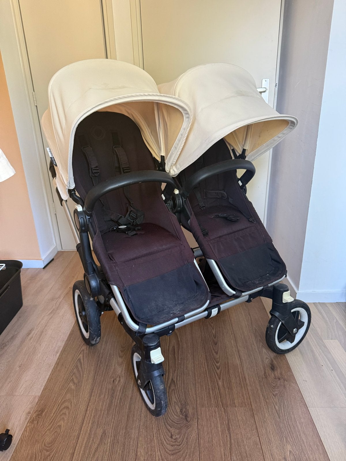 Bugaboo Donkey 2 Duowagen - tweeling, Kinderen en Baby's, Gebruikt, Ophalen, Kinderwagen, Duowagen