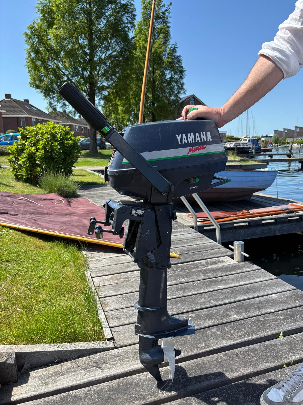 Yamaha Malta Buitenboordmotor 3PK, Watersport en Boten, Ophalen, Gebruikt, Motor en Techniek, Zeilboot of Motorboot