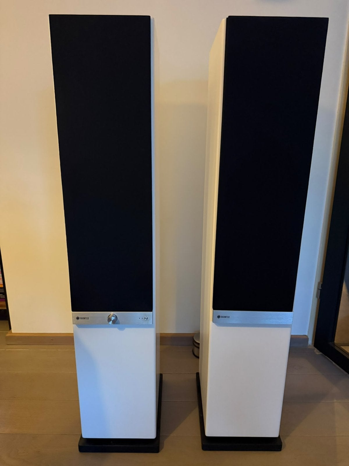 Raumfeld stereo L speakers, Ophalen, Zo goed als nieuw, Overige merken