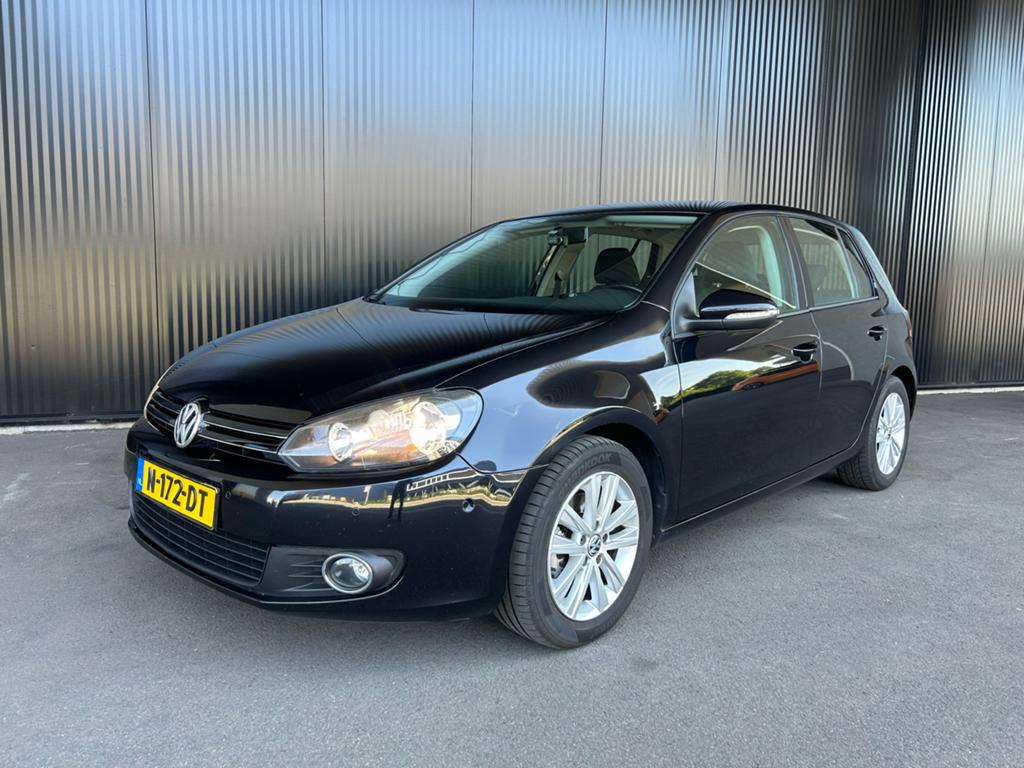 Volkswagen Golf 1.4 TSI 90KW 2009 Zwart, Stof, Zwart, 4 cilinders, Handgeschakeld