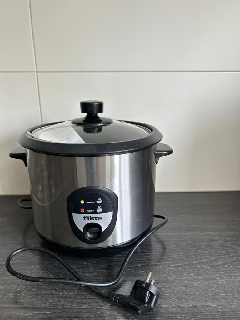 Rijstkoker Tristar 1,5 liter, Witgoed en Apparatuur, Slowcookers, Ophalen, Zo goed als nieuw