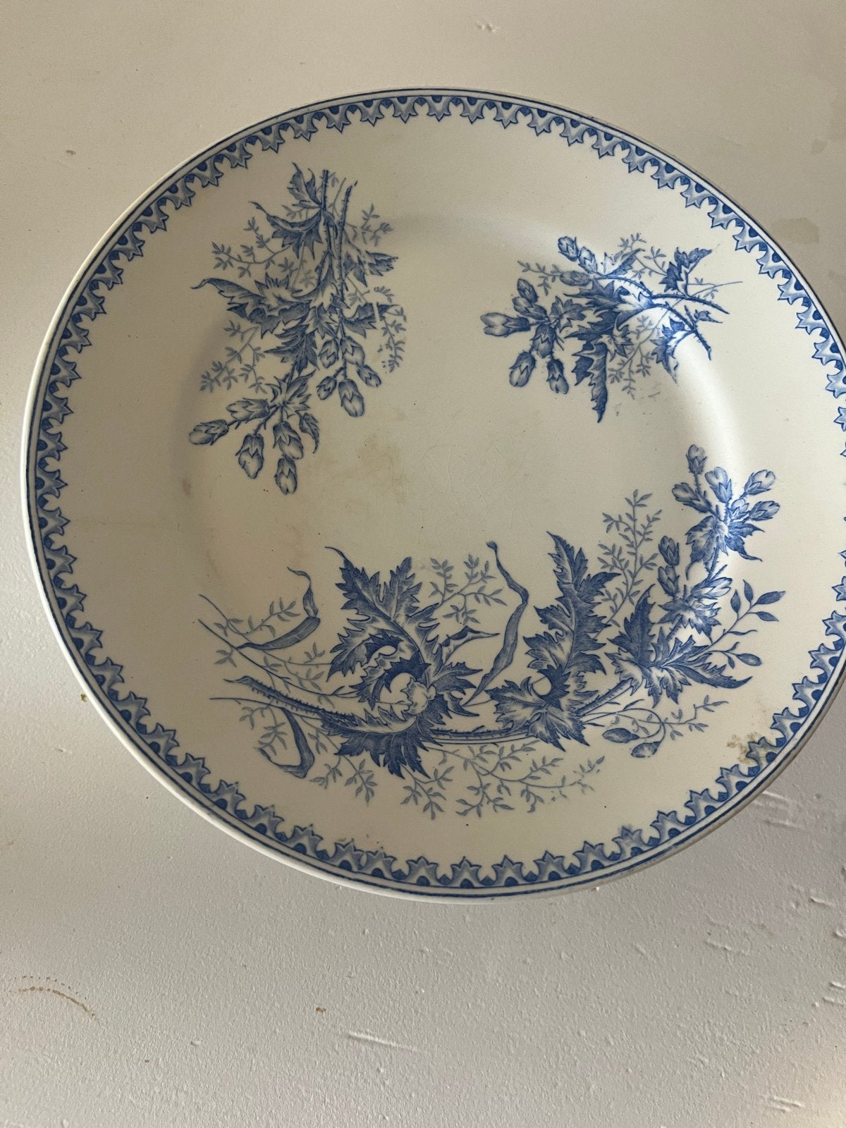 Antieke Maastricht Chardoun Societe Ceramique Fruitschaal, Antiek en Kunst, Antiek | Keramiek en Aardewerk, Ophalen of Verzenden
