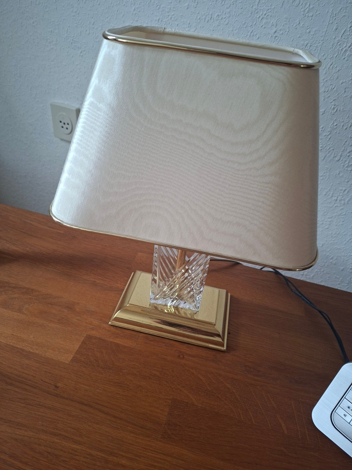 Nachtmann vintage tafellamp. Hollywood-regency stijl, Antiek en Kunst, Ophalen of Verzenden