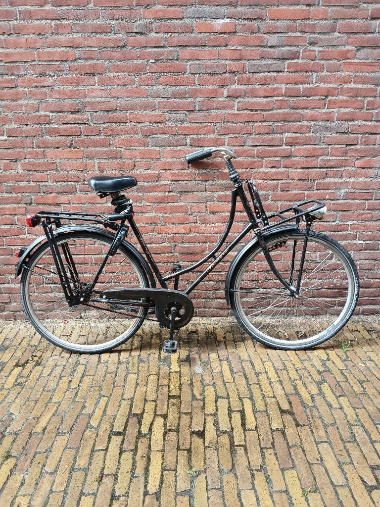 Goede ranger omafiets Tekoop, 56 cm of meer, Ophalen, Gebruikt, Terugtraprem