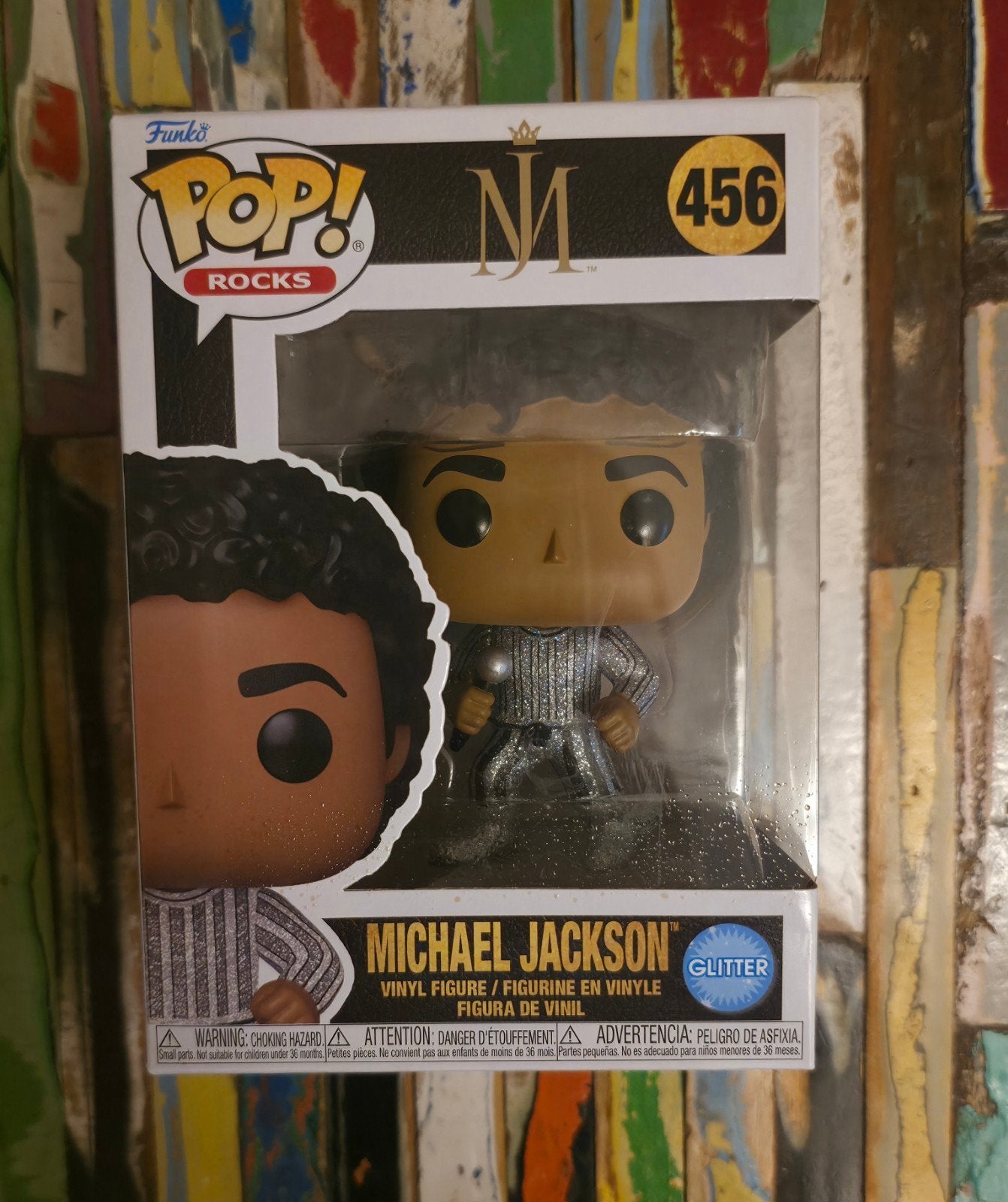 Michael Jackson Funko Pop! Rocks #456 Glitter Editie, Ophalen of Verzenden, Nieuw