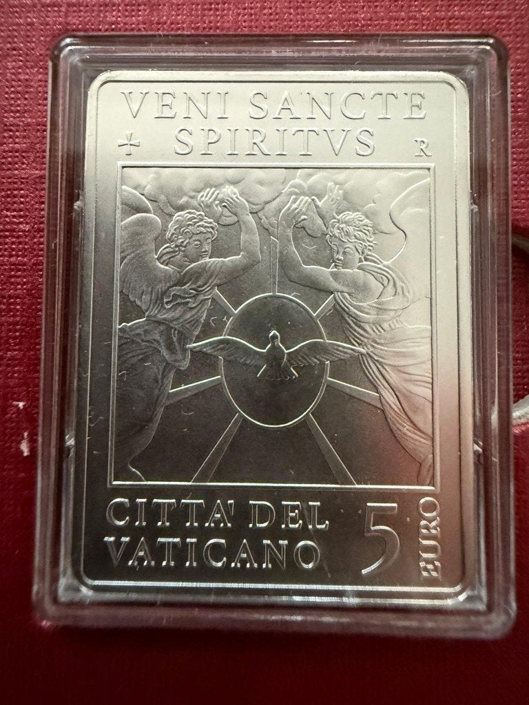 Vaticaan €5 2025 BU – Sede Vacante MMXXV – zilver, Vaticaanstad, Setje, Zilver, Overige waardes