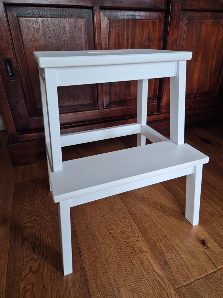 Opstapje / Kruk BEKVÄM (IKEA), Ophalen, Zo goed als nieuw, Hout