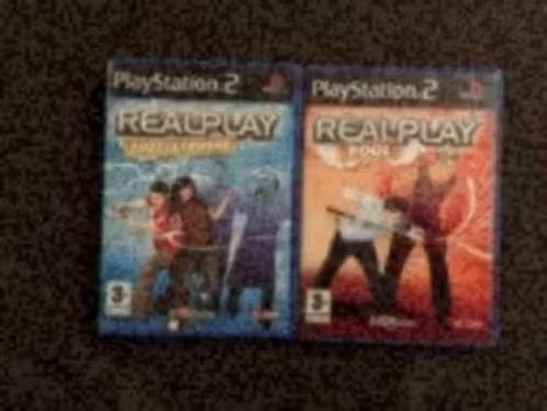Playstation 2 games; Realplay Puzzleshere en Realplay Pool, Gebruikt, Overige genres, 1 speler, Ophalen of Verzenden