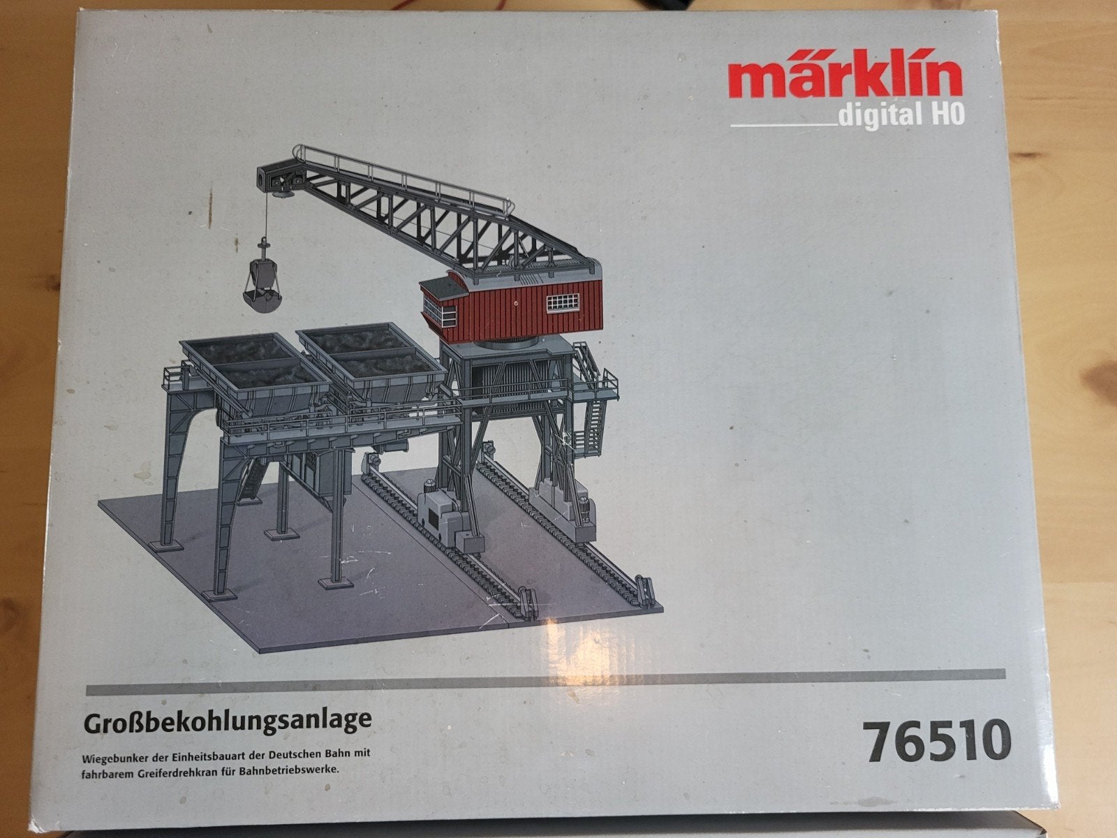 Märklin bekolingsinstallatie 76510 in OVP, Wisselstroom, Brug, Tunnel of Gebouw, Ophalen of Verzenden, Zo goed als nieuw