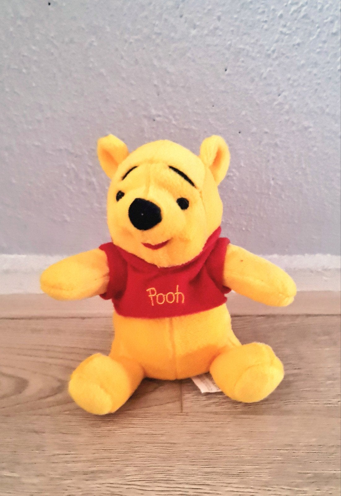 Vintage Disney Winnie de Poeh Knuffel / 15cm – Mattel / Arco, Ophalen of Verzenden, Winnie de Poeh of vrienden, Zo goed als nieuw