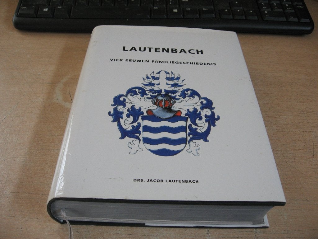 Genealogie ...   Lautenbach,vier eeuwen familiegeschiedenis, Ophalen of Verzenden, Zo goed als nieuw