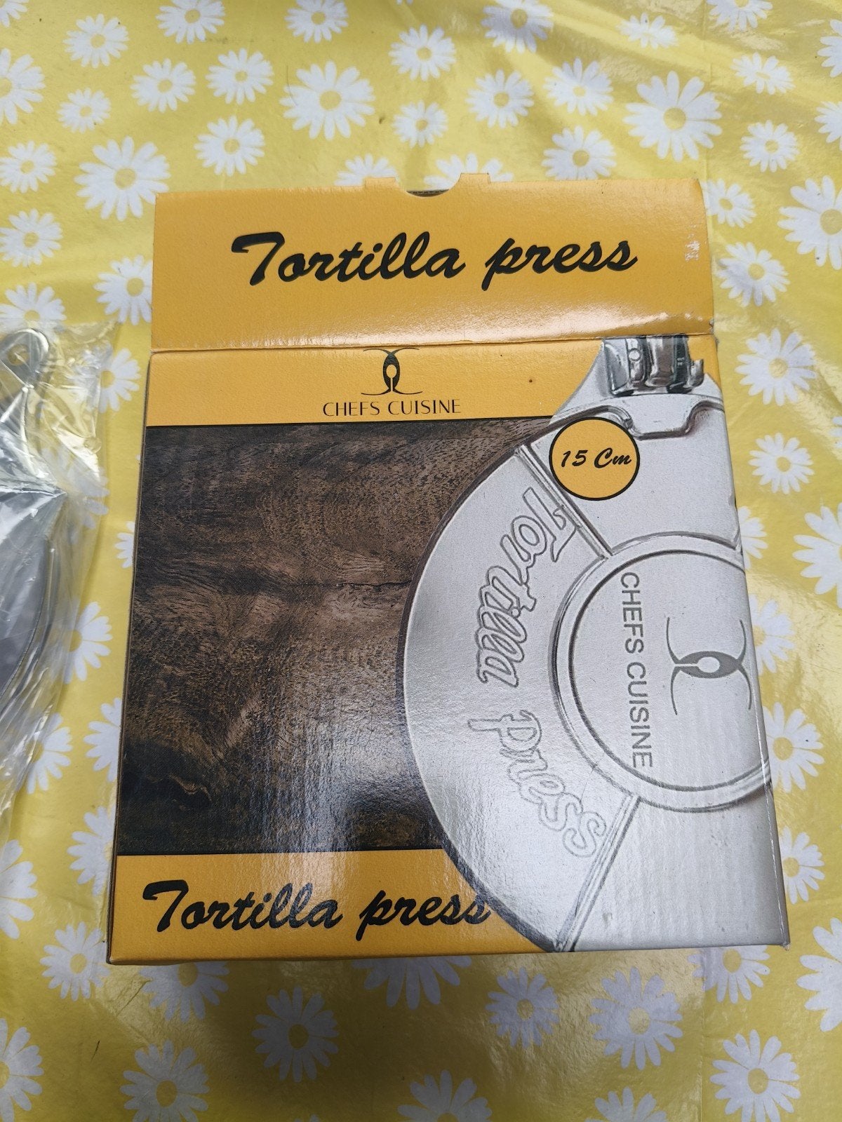 Tortilla Press 15 cm - Nieuw in doos, Overige typen, Ophalen of Verzenden, Metaal, Overige merken