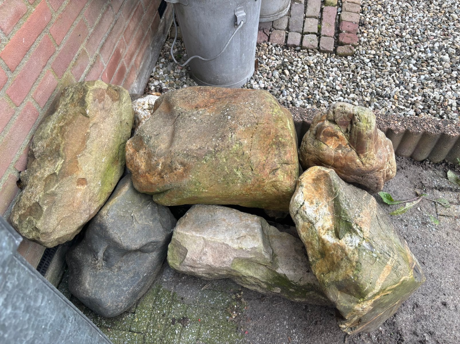 Zwerfkeien, Ophalen, Gebruikt, Kei