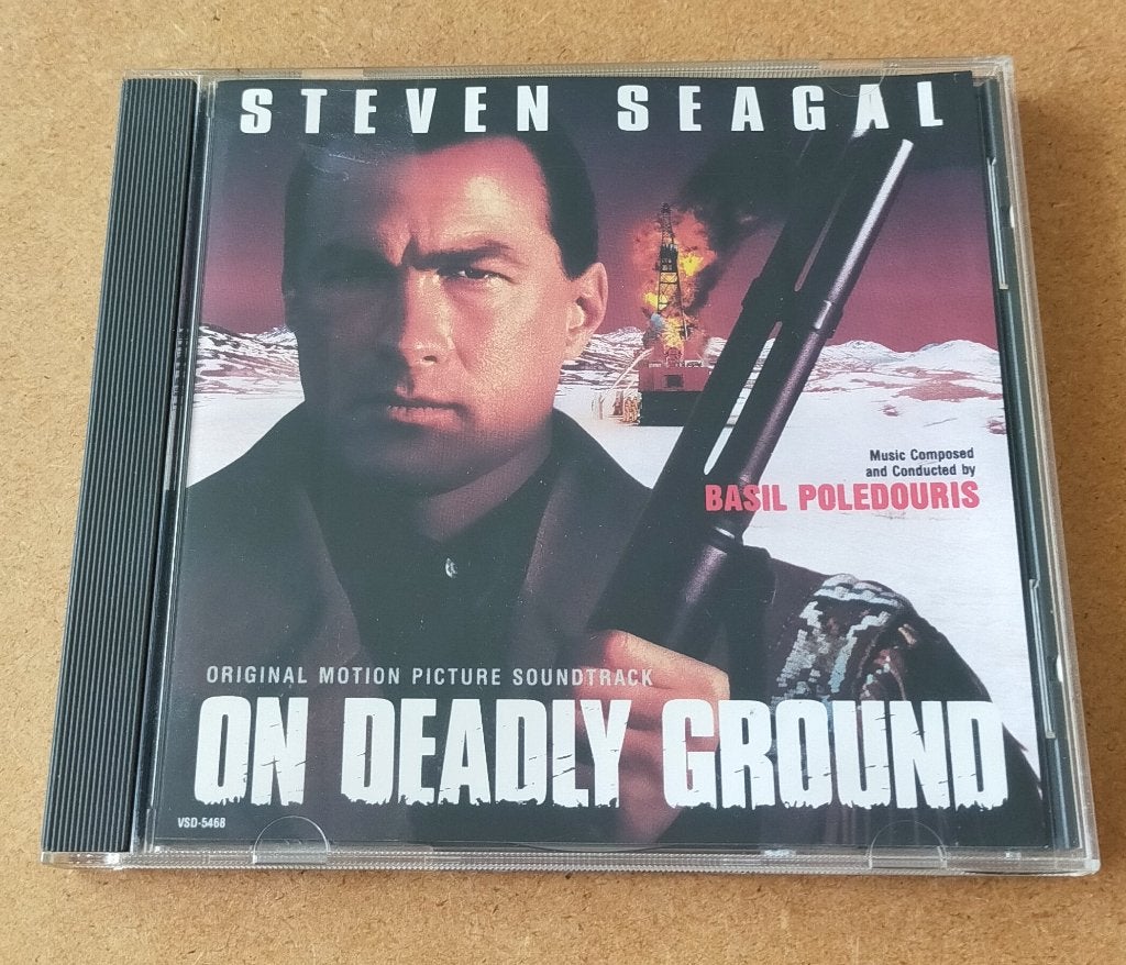 On Deadly Ground Soundtrack CD 1994 Basil Poledouris, Ophalen of Verzenden, Gebruikt