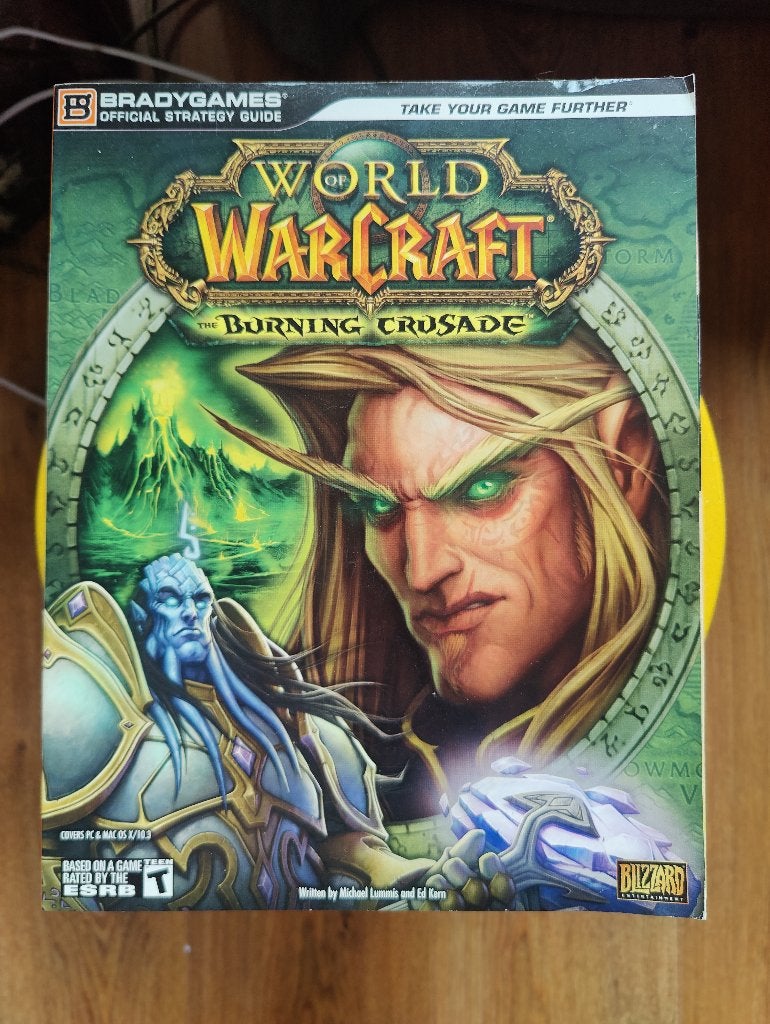 Bradygames – World of Warcraft  - Burning crusade, 1 speler, Ophalen of Verzenden, Zo goed als nieuw, Role Playing Game (Rpg)