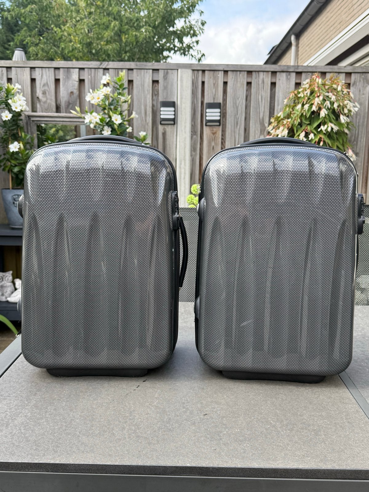 2 Ecolac Trolleys - 55 cm handbagage koffers, 40 tot 60 cm, Gebruikt, 20 tot 30 cm, Ophalen of Verzenden
