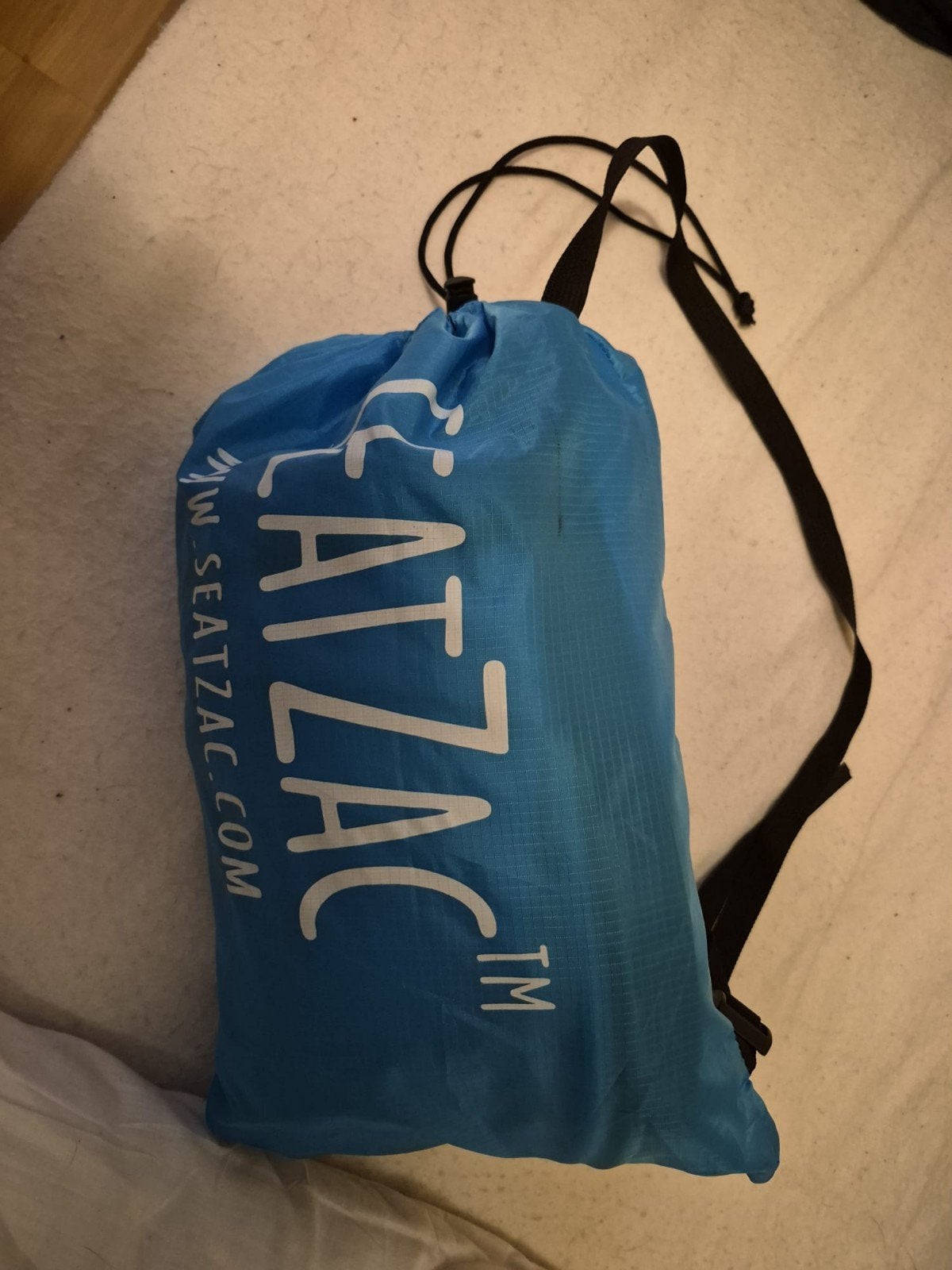 SeatZac Sky Blue Opblaasbare Lounger, Ophalen, Zo goed als nieuw