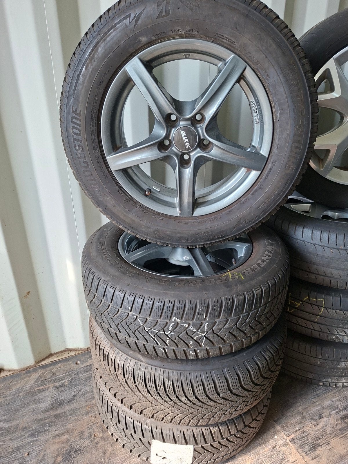 Velgen 215 65 R16, Auto-onderdelen, Banden en Velgen, 16 inch, Banden en Velgen, Ophalen of Verzenden, All Season