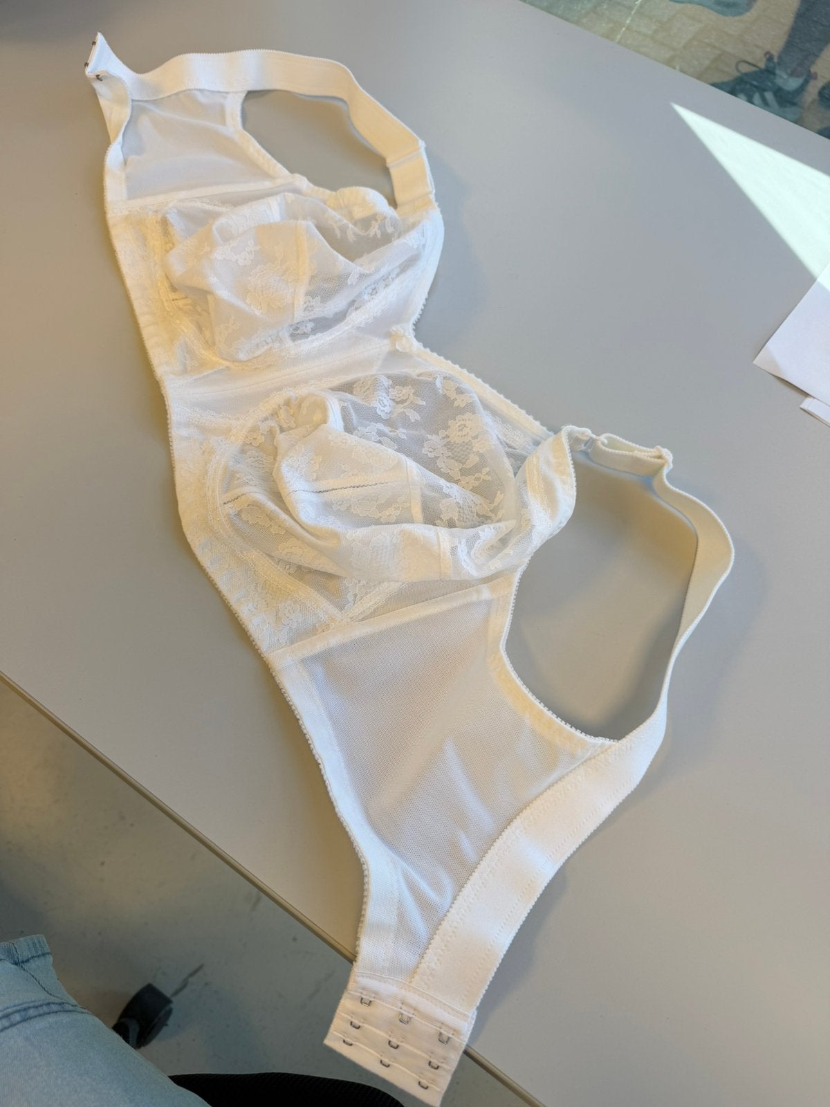 Triumph Doreen BH Wit 85K / 100K Nieuw grote witte bh xl, Wit, Ophalen of Verzenden, BH, H