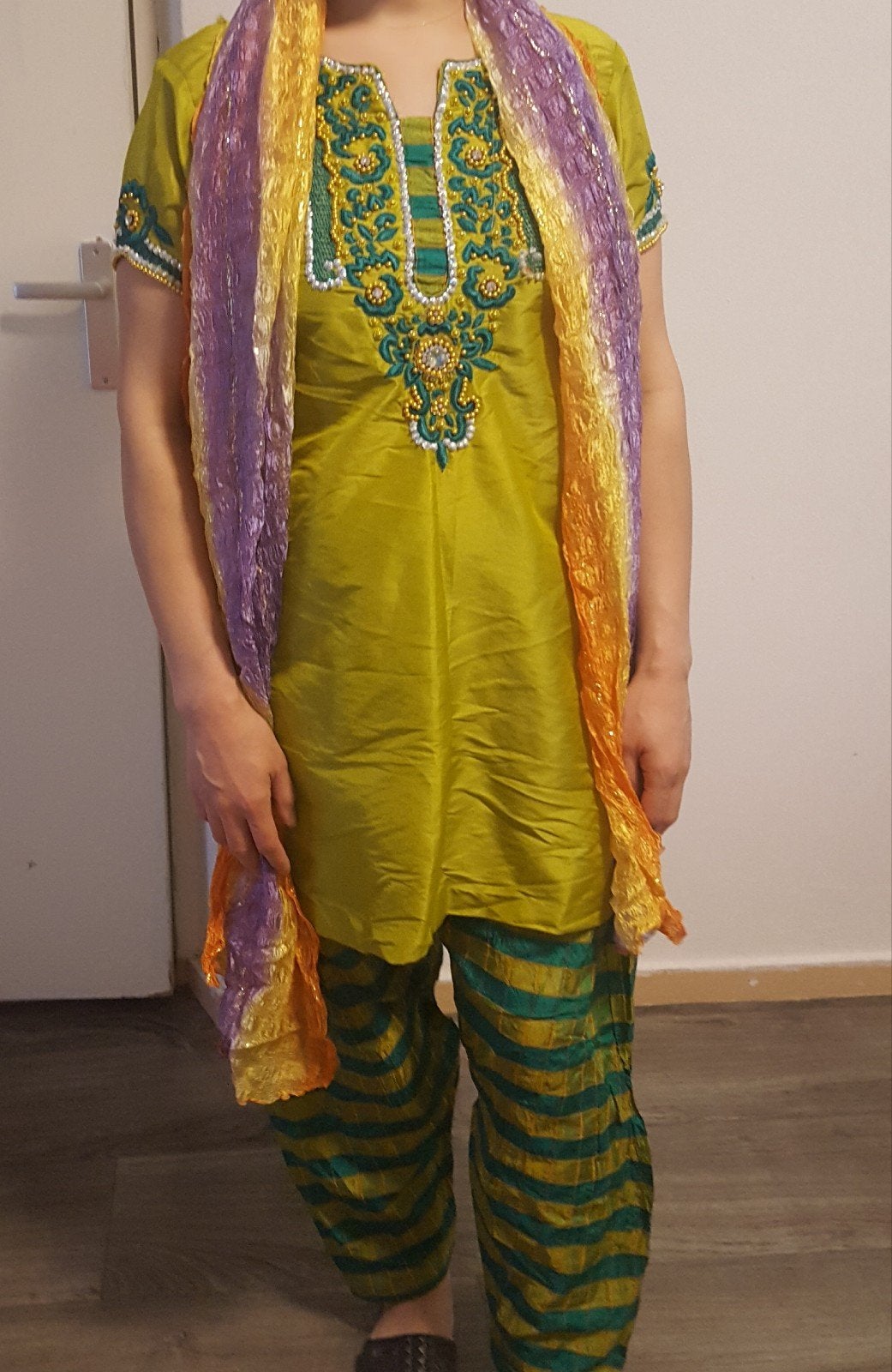 Dames Indian styel kleren maat 38, Ophalen of Verzenden, Zo goed als nieuw, Maat 38/40 (M), Carnaval