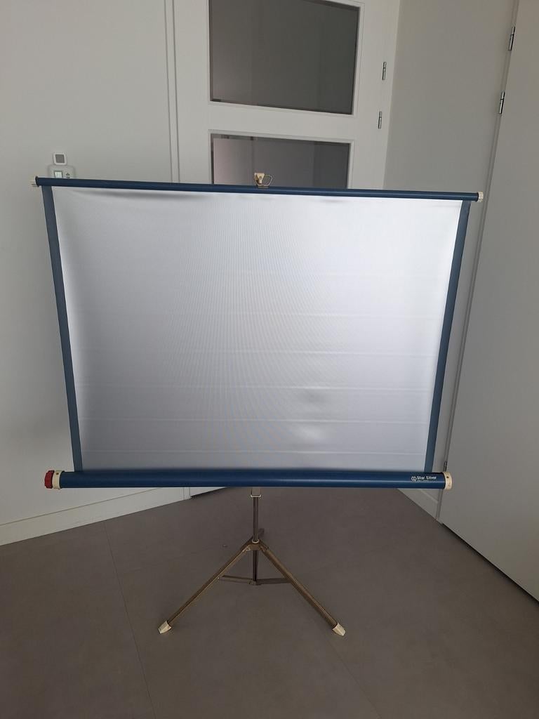 Projectiescherm, Ophalen, Handmatig, Gebruikt