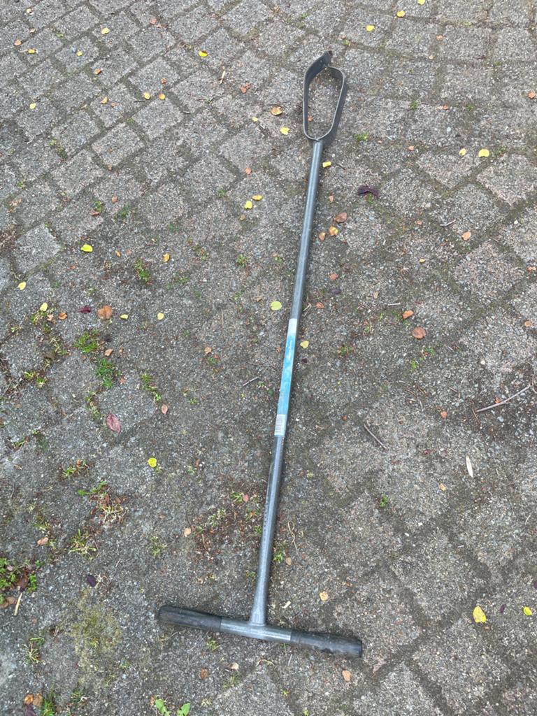 Handgrondboor Vrille - Zo goed als nieuw, Tuin en Terras, Ophalen of Verzenden, Zo goed als nieuw, Grondboor