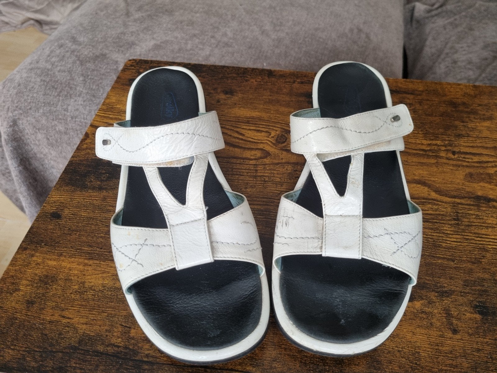 Witte Wolky slippers maat 42, Kleding | Dames, Schoenen, Slippers, Wolky, Wit, Ophalen of Verzenden