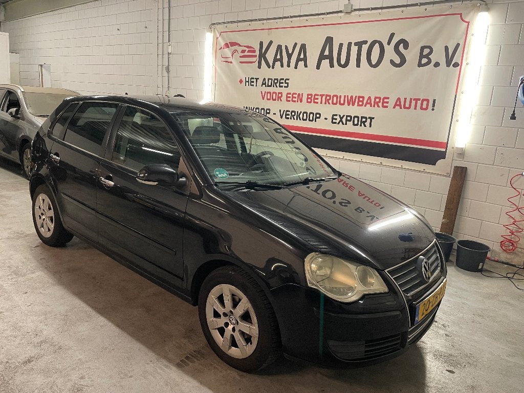 Volkswagen Polo 1.4 TDI AURCO 2008 Zwart, Auto's, Volkswagen, Voorwielaandrijving, Elektrische ramen, 580 kg, 1064 kg
