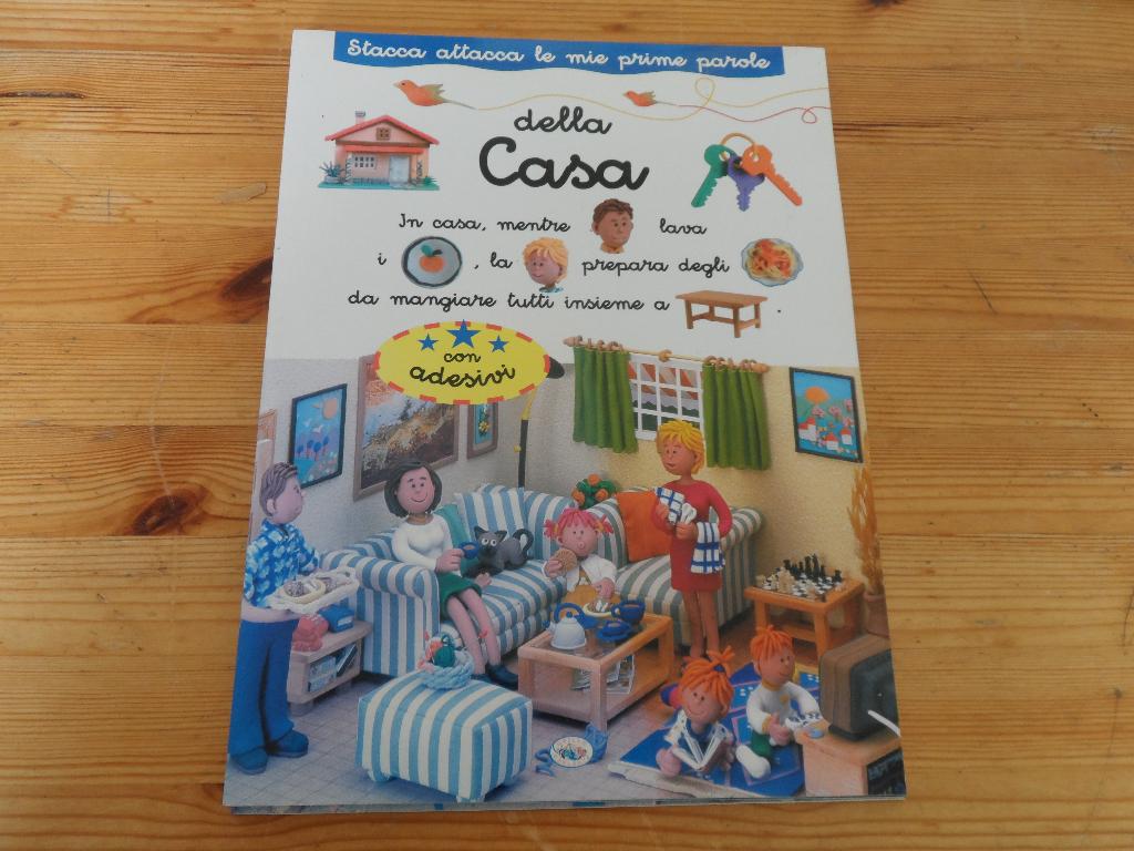 Stacca attacca le mie prime parole 3x, Ophalen of Verzenden, Zo goed als nieuw, Italiaans, Non-fictie