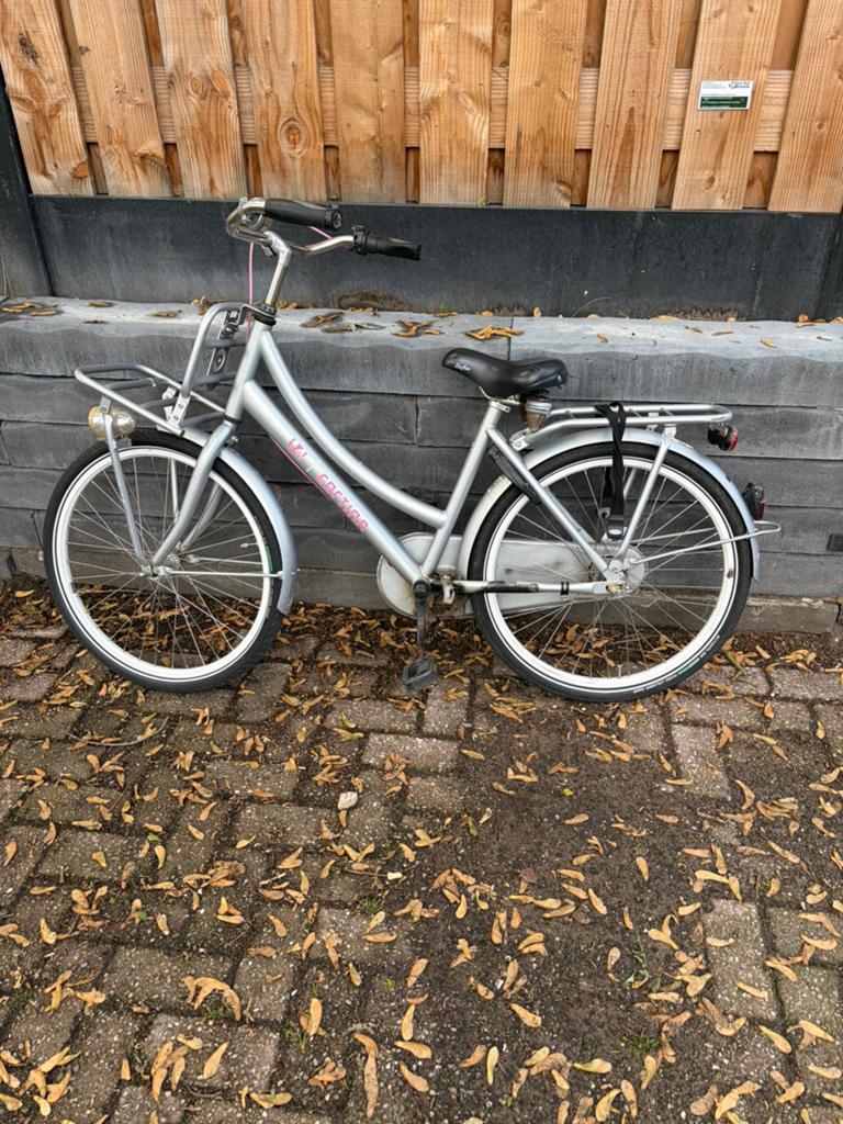 Cortina meisjes fiets 24 inch, Fietsen en Brommers, Fietsen | Meisjes, Ophalen, Terugtraprem, Versnellingen, Gebruikt